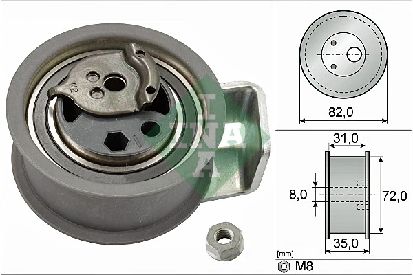 Rola intinzator curea distributie