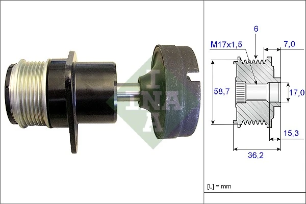 Fulie alternator