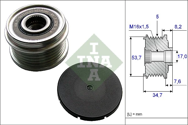 Fulie alternator