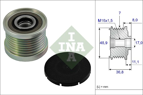 Fulie alternator