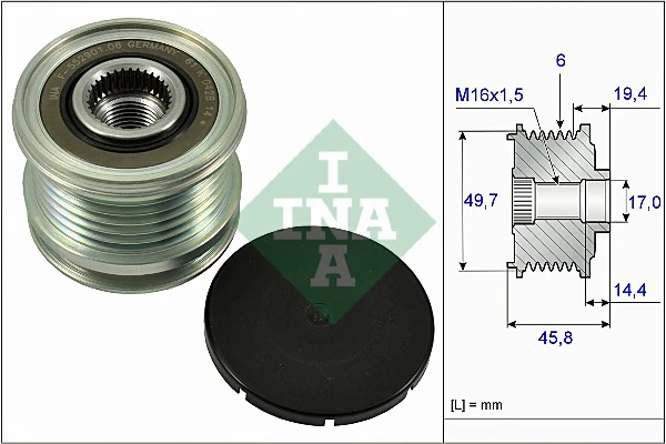 Fulie alternator