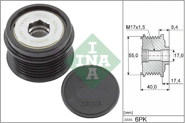 Fulie alternator