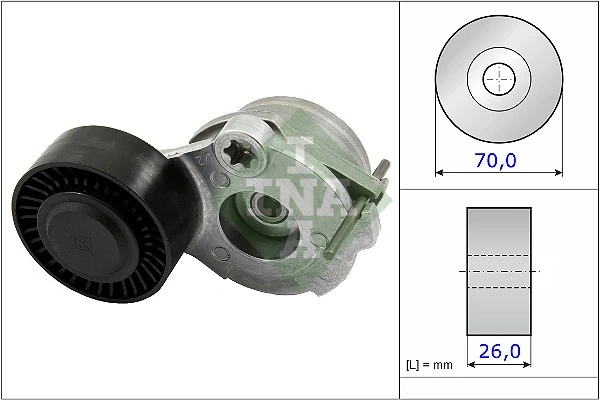 Intinzator curea distributie