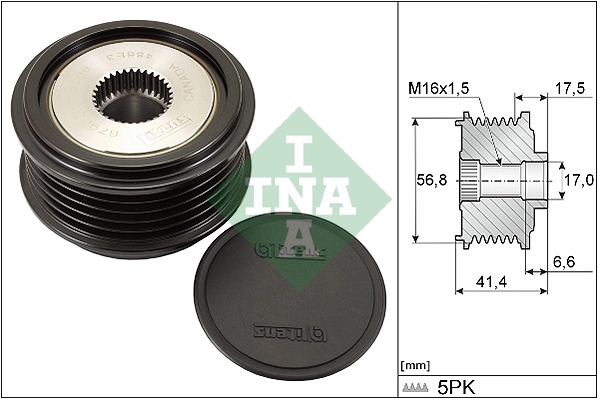 Fulie alternator