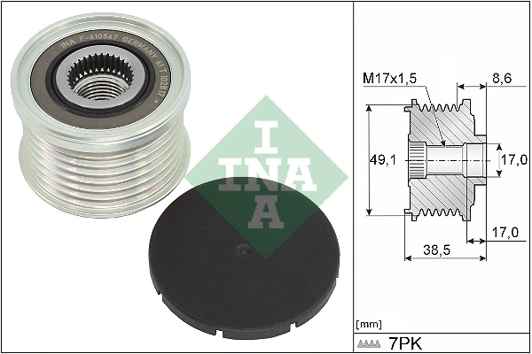 Sistem roata libera, generator
