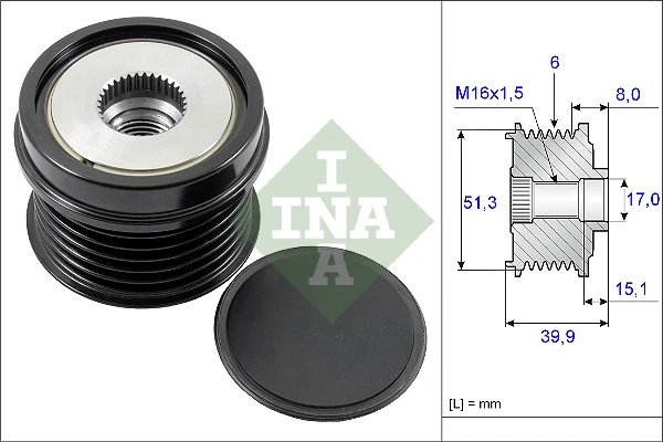 Fulie alternator