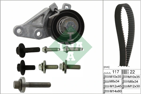 Set distributie curea