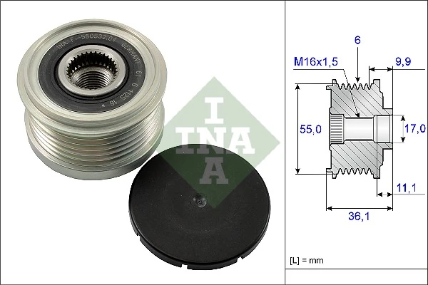 Fulie alternator