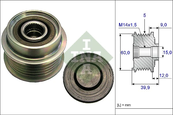Fulie alternator