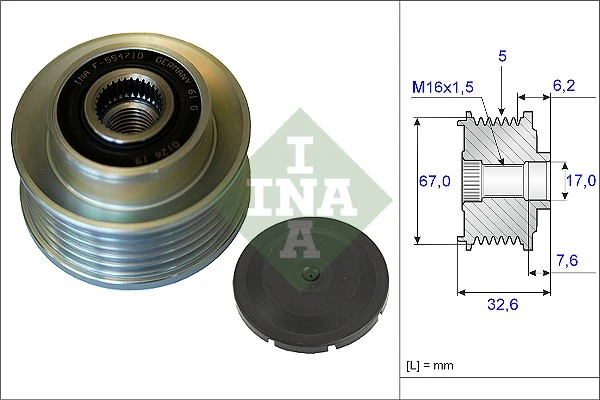 Fulie alternator