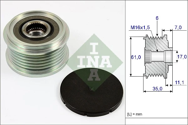 Fulie alternator