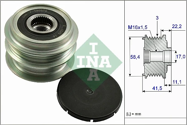 Fulie alternator