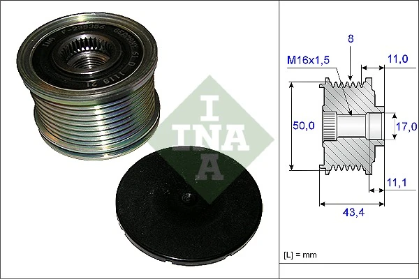 Fulie alternator