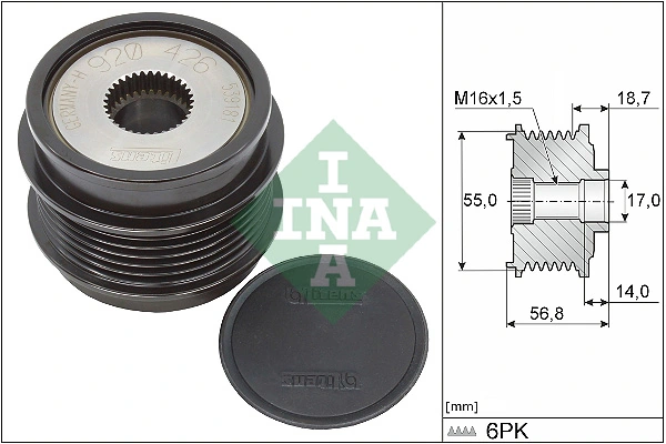 Fulie alternator
