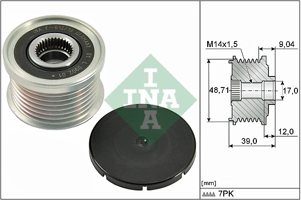 Fulie alternator