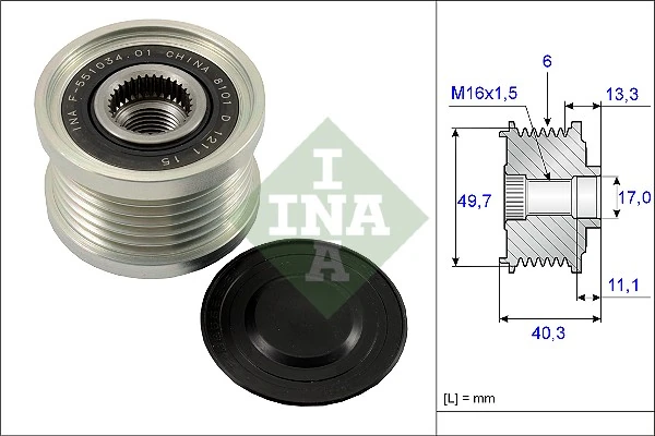 Fulie alternator
