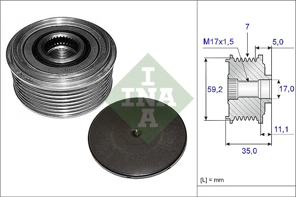 Fulie alternator