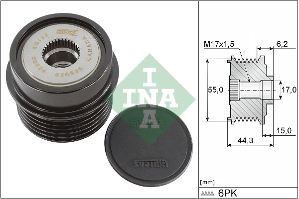 Fulie alternator