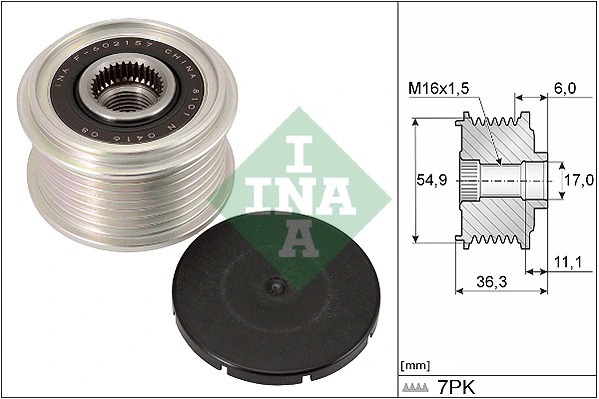 Fulie alternator