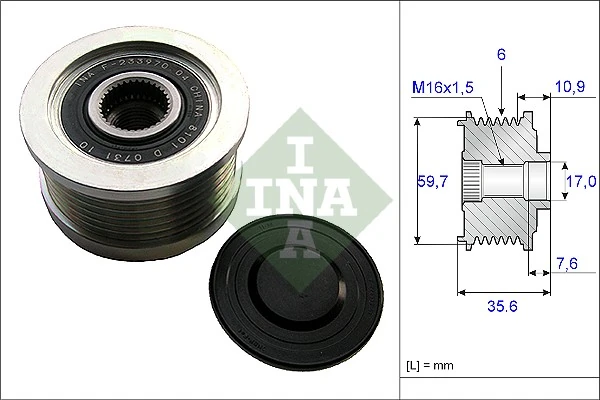 Fulie alternator