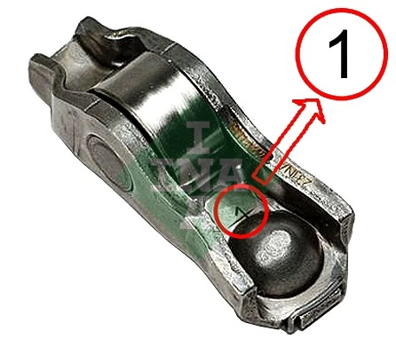 Culbutor tren supape