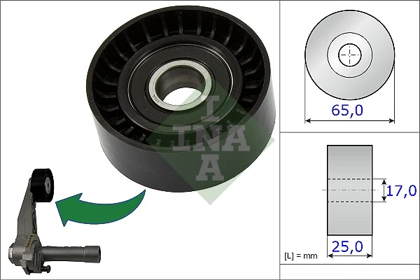 Rola intinzator curea transmisie