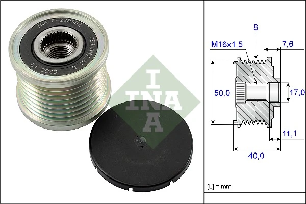 Fulie alternator