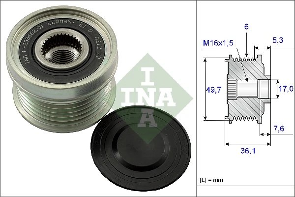 Fulie alternator