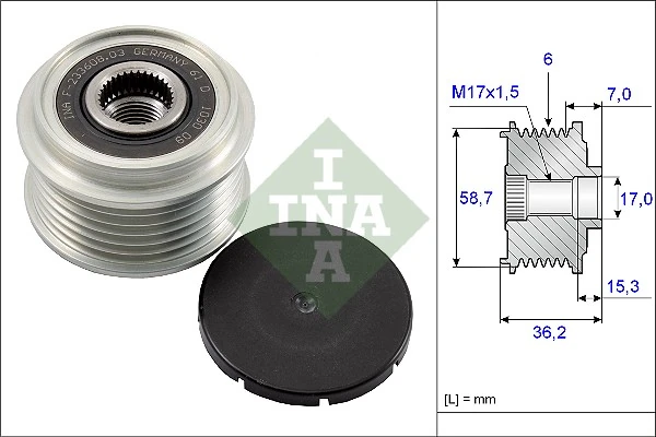 Fulie alternator