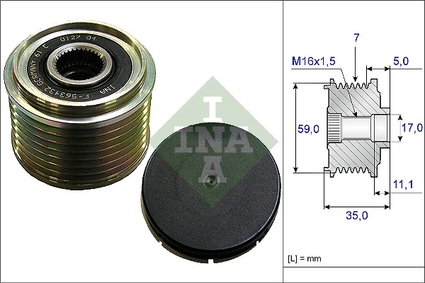 Fulie alternator