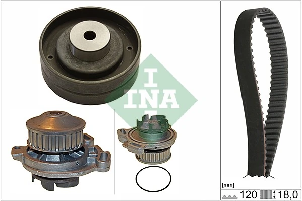 Set distributie curea si pompa apa