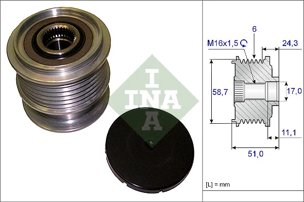 Fulie alternator