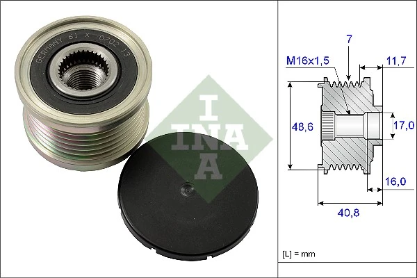 Fulie alternator