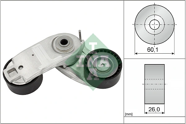 Intinzator curea, curea distributie