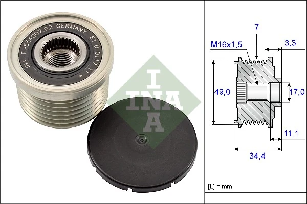 Fulie alternator