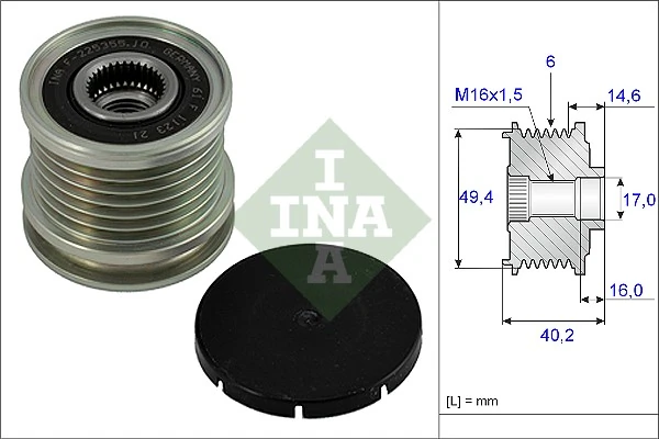 Fulie alternator