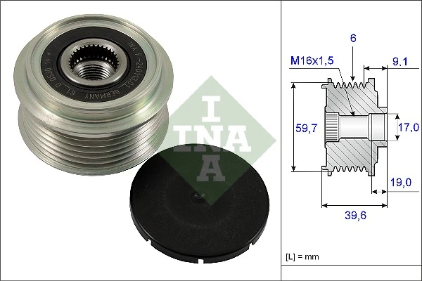 Fulie alternator