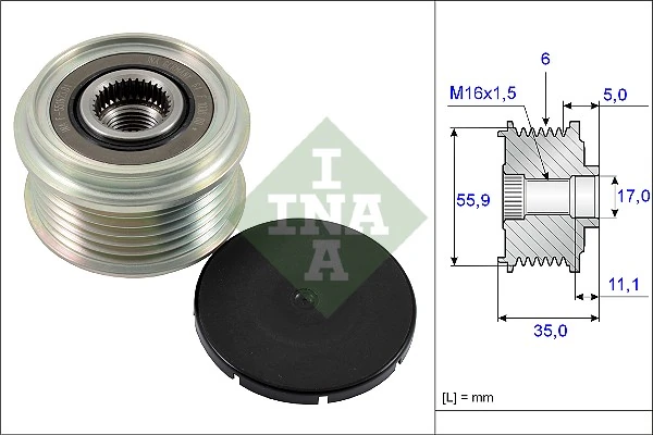 Fulie alternator
