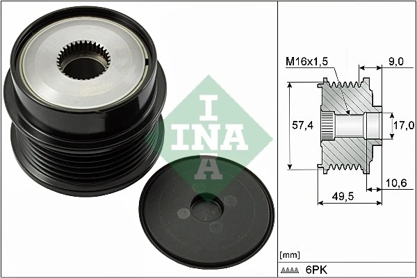 Fulie alternator