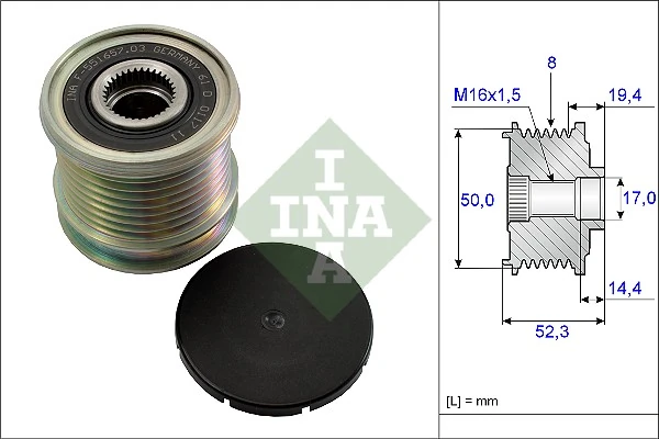 Fulie alternator