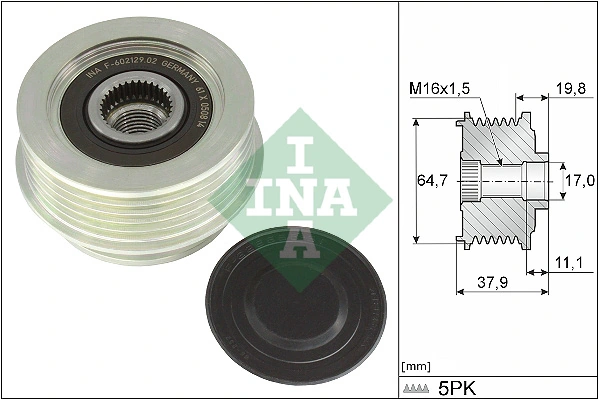 Fulie alternator