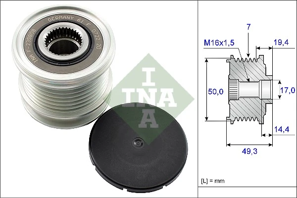 Fulie alternator