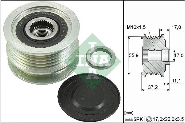 Fulie alternator