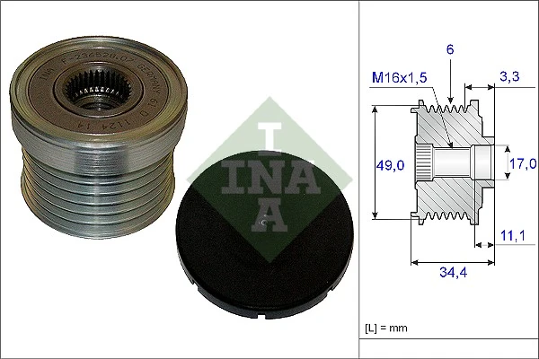 Fulie alternator