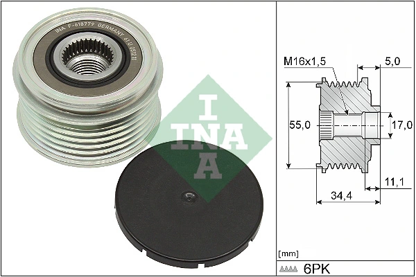 Sistem roata libera, generator