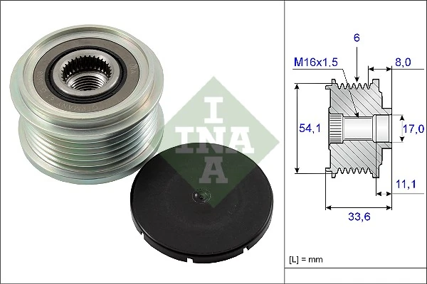Fulie alternator