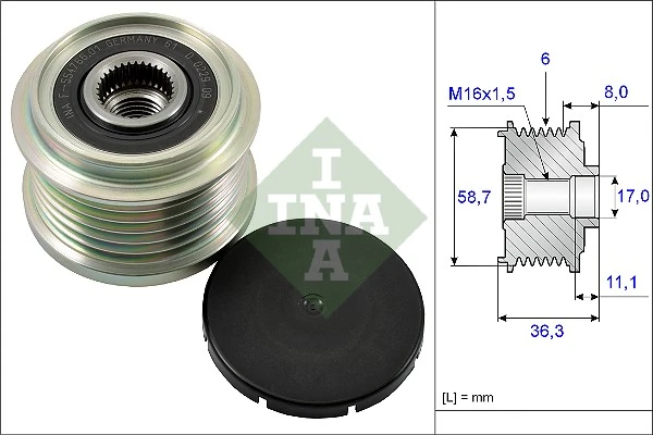 Fulie alternator