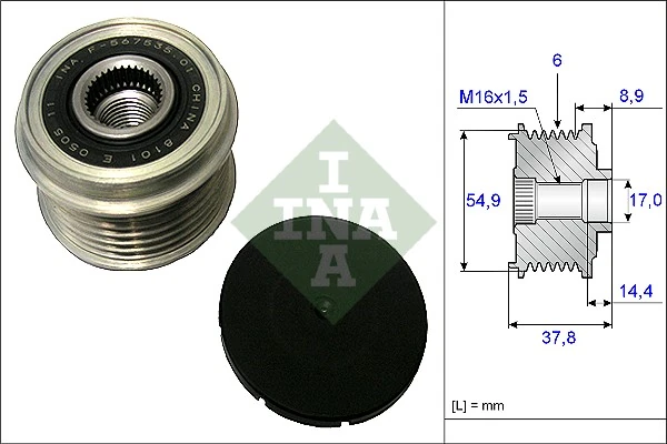 Fulie alternator