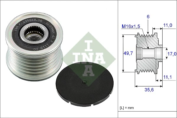 Fulie alternator