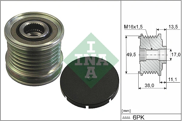Fulie alternator